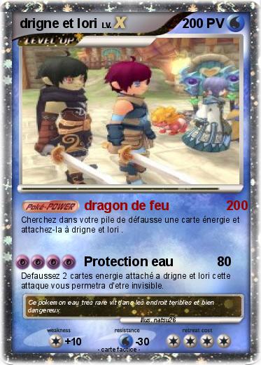 Pokemon drigne et lori