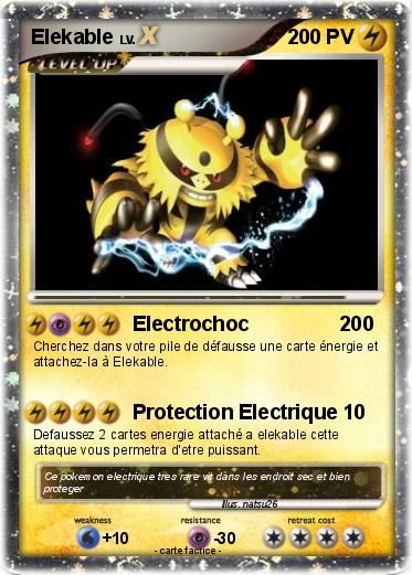 Pokemon Elekable