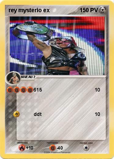 Pokemon rey mysterio ex