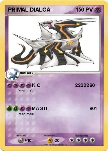 Pokemon PRIMAL DIALGA