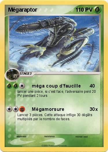 Pokemon Mégaraptor