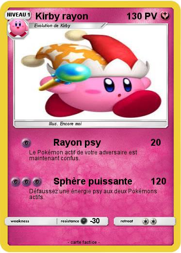 Pokemon Kirby rayon