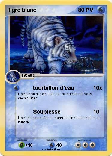 Pokemon tigre blanc