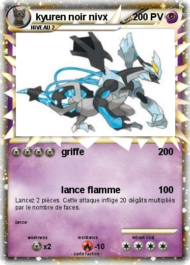 Pokemon kyuren noir nivx