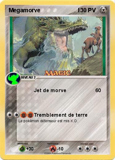 Pokemon Megamorve                        I