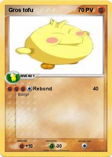 Pokemon Gros tofu