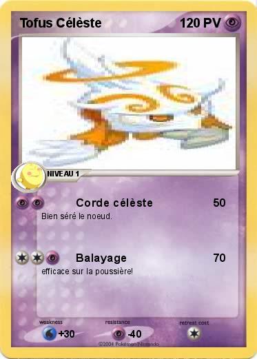 Pokemon Tofus Célèste
