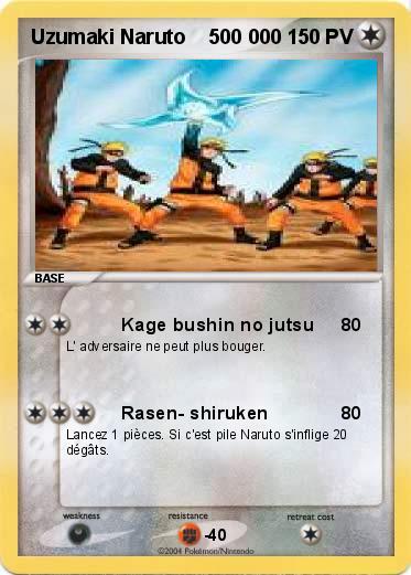 Pokemon Uzumaki Naruto    500 000 