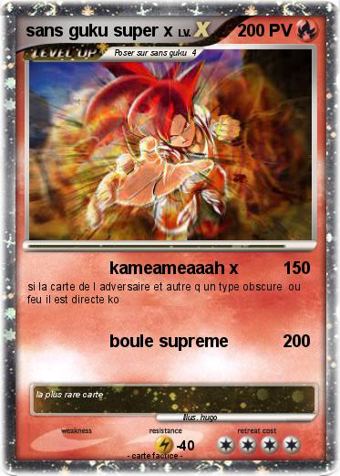 Pokemon sans guku super x