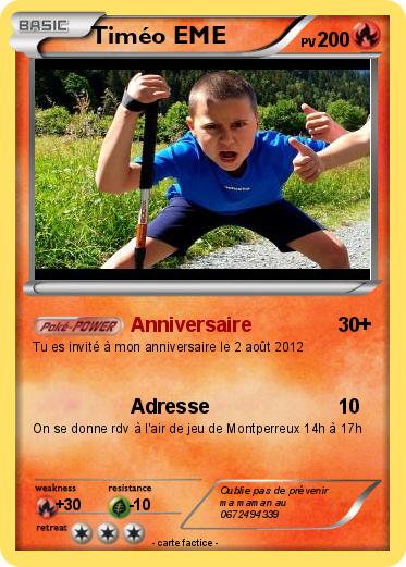 Pokemon Timéo EME
