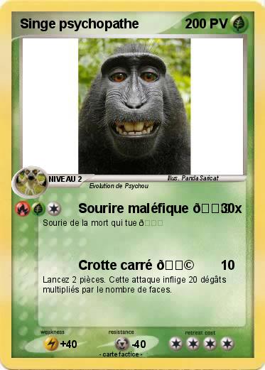 Pokemon Singe psychopathe