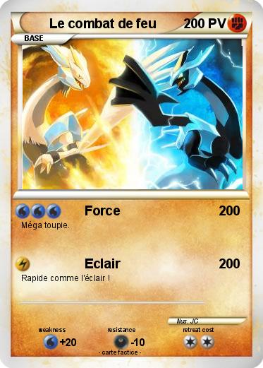 Pokemon Le combat de feu