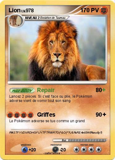 Pokemon Lion