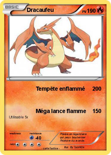 Pokemon Dracaufeu