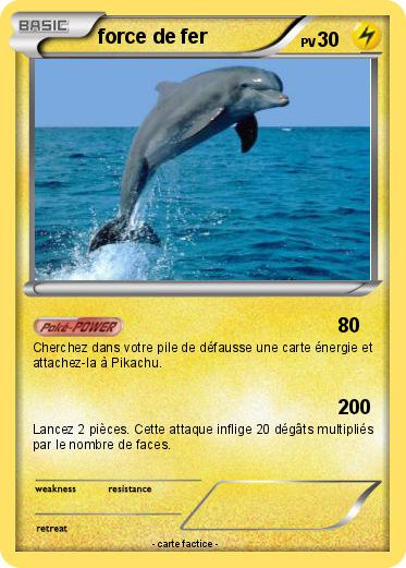 Pokemon force de fer