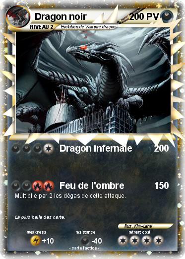 Pokemon Dragon noir