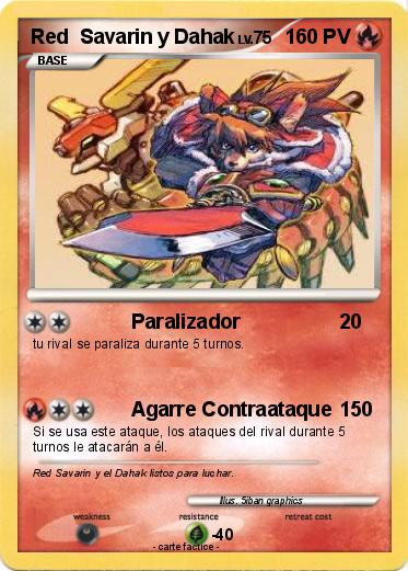 Pokemon Red  Savarin y Dahak