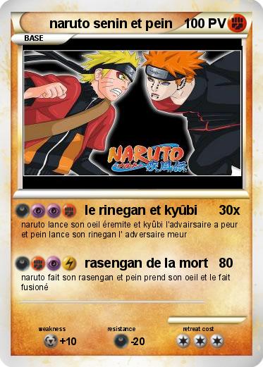Pokemon naruto senin et pein