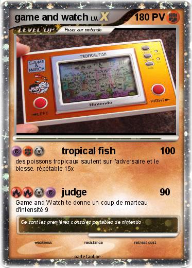 Pokemon game and watch
