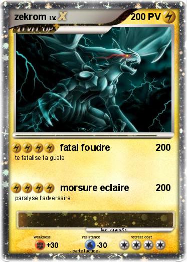 Pokemon zekrom