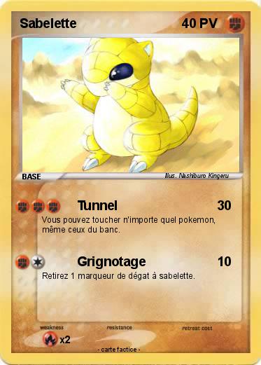 Pokemon Sabelette