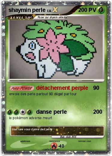Pokemon shaymin perle