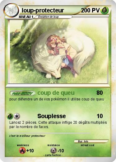 Pokemon loup-protecteur