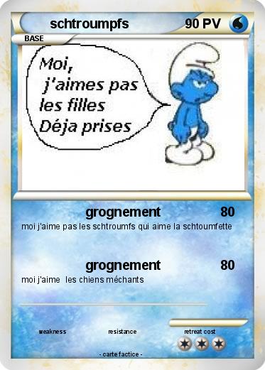 Pokemon schtroumpfs