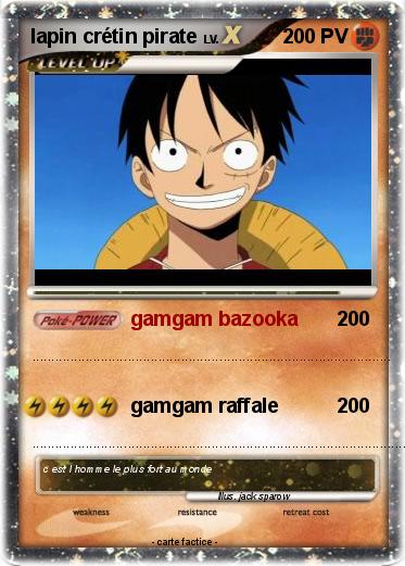 Pokemon lapin crétin pirate