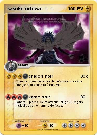 Pokemon sasuke uchiwa