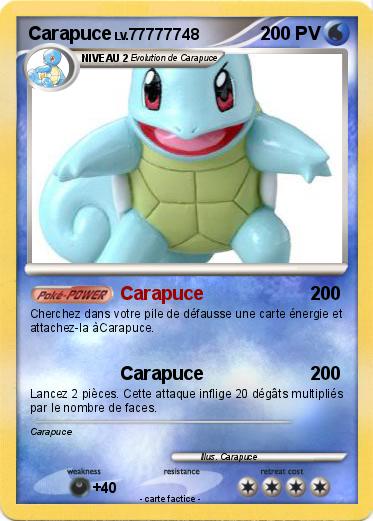 Pokemon Carapuce