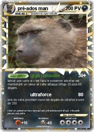 Pokemon pré-ados man