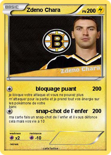 Pokemon Zdeno Chara