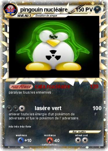 Pokemon pingouin nucléaire