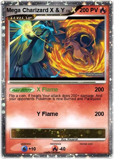 Pokemon Mega Charizard X & Y
