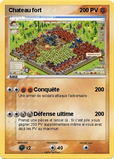 Pokemon Chateau fort