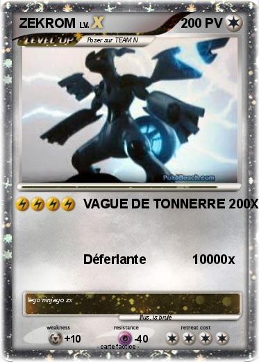 Pokemon ZEKROM
