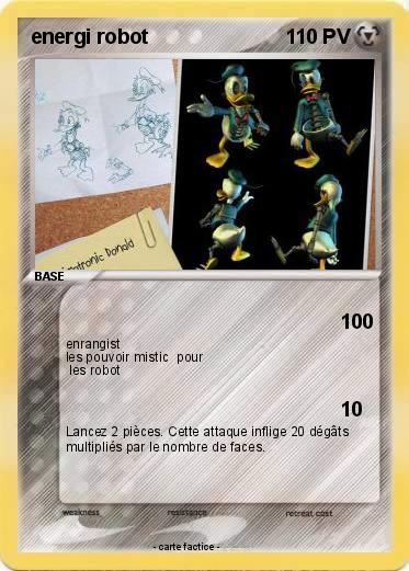 Pokemon energi robot