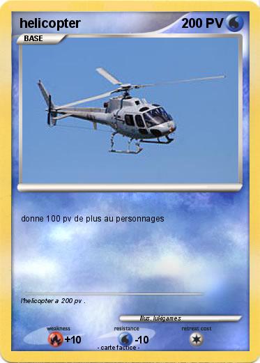 Pokemon helicopter