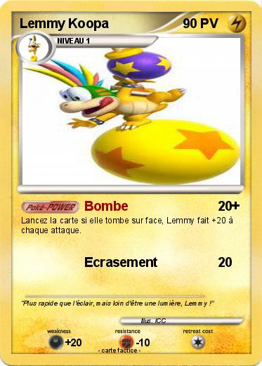 Pokemon Lemmy Koopa