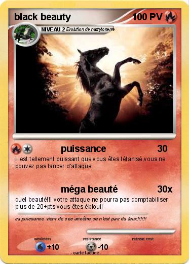 Pokemon black beauty