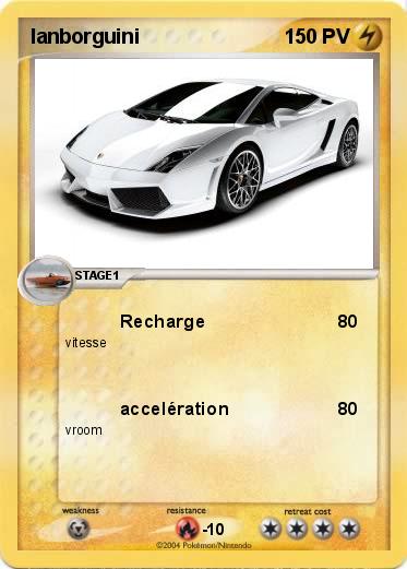 Pokemon lanborguini