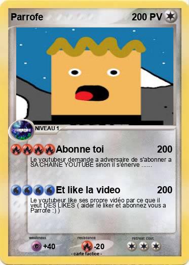Pokemon Parrofe