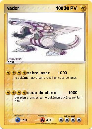 Pokemon vador                             1000