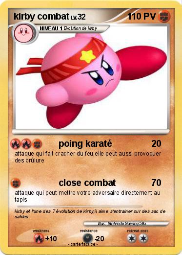 Pokemon kirby combat