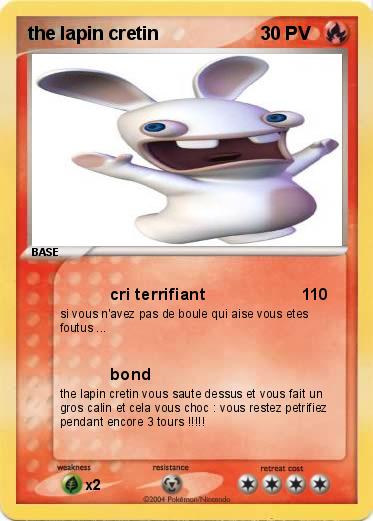 Pokemon the lapin cretin 