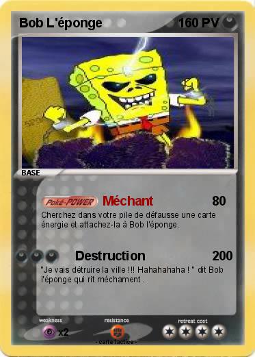 Pokemon Bob L'éponge