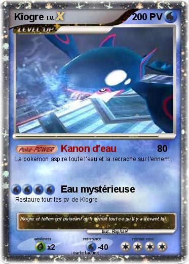 Pokemon Kiogre