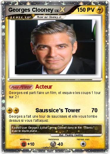 Pokemon Georges Clooney