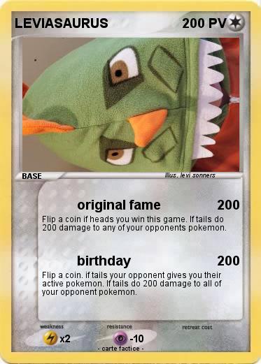 Pokemon LEVIASAURUS